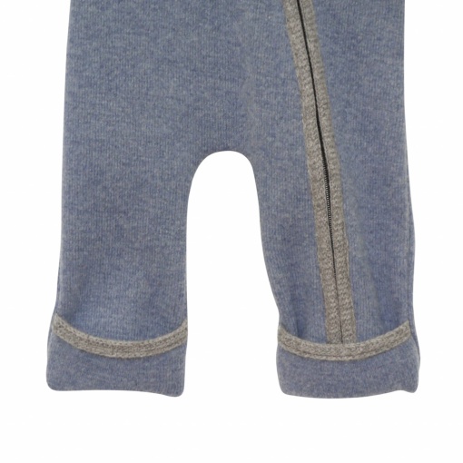 Overall din lână fiartă cu mănuși și botoșei, Stapf - Smoke Blue