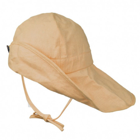 Pălărie ajustabilă ManyMonths Light cânepă și bumbac - Golden Straw