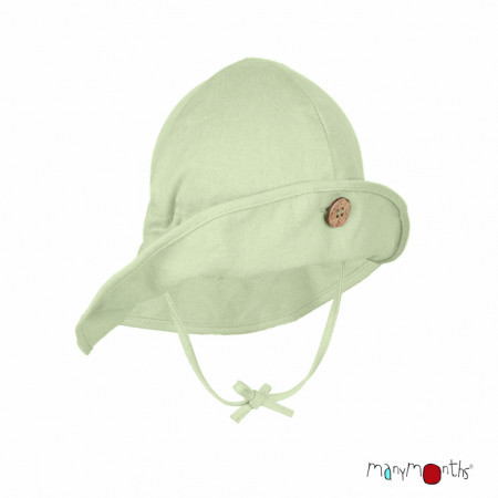 Pălărie ajustabilă ManyMonths Original cânepă si bumbac - Light Jade