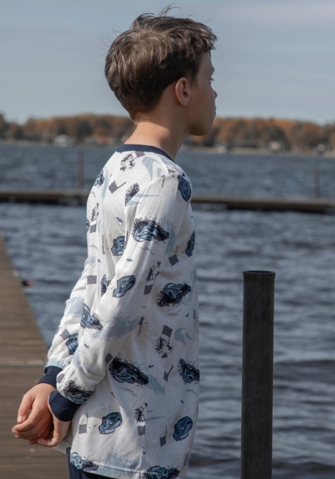 Pijama bambus Joha - Cars lifestyle