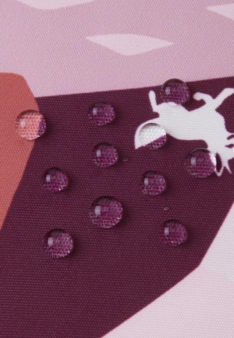 Salopetă de iarnă ReimaTec - Puhuri Grey Pink material impermeabil