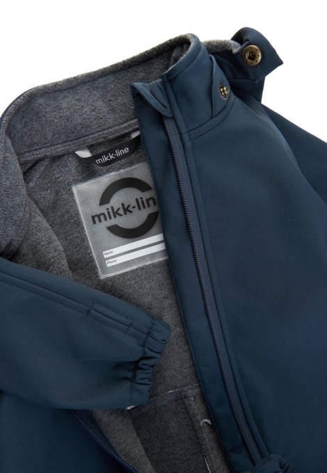 Overall impermeabil din softshell Mikk-line - Blue Night