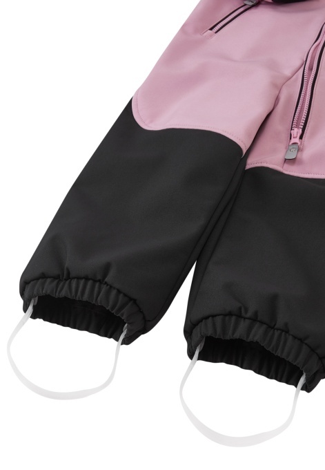 Salopetă impermeabila softshell Reima Mjosa, Grey Pink - Img 5