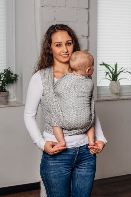 Wrap țesut Lennylamb - Larvikite - Size S (4,2m)