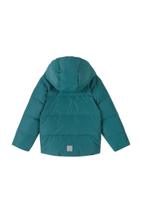 Geacă de iarnă cu puf natural Reima Paimio - Dark Teal
