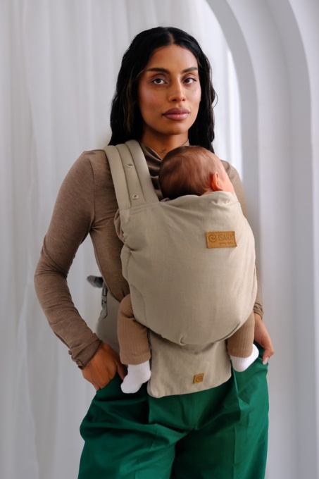 Isara Elite, Sandstone Linen, Marsupiu Ergonomic (100% In)