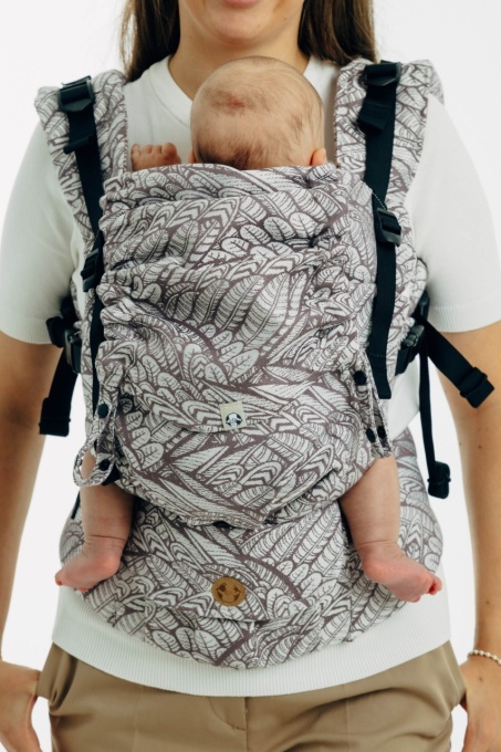 LennyUpgrade Pro - Rainforest Selva, Marsupiu ergonomic (100% bambus)