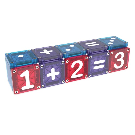 MAGNA-TILES Learn Numbers, cifre si matematica