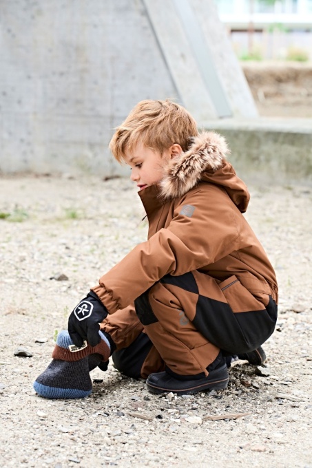 Mănuși de iarnă Color Kids - Black