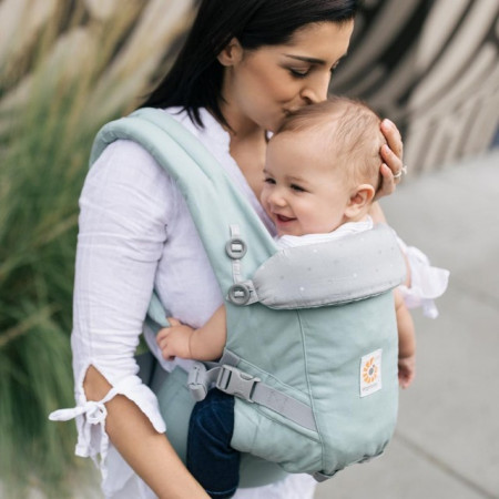 Marsupiu ergonomic, portbebe, ERGOBABY Adapt, FROSTED MINT