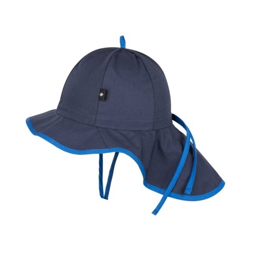 Pălărie bumbac protectie UV 50+, Pure Pure, Indigo
