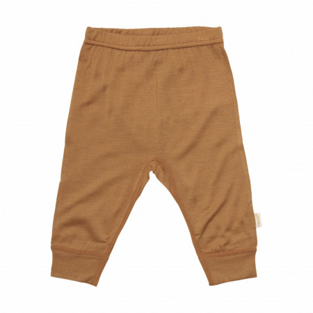 Pantaloni din bambus și lână merinos- Brown Sugar, Celavi