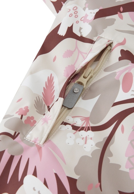 Salopetă de iarnă ReimaTec Lappi - Birch Beige buzunar