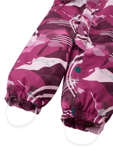 Salopetă de iarnă ReimaTec - Puhuri Cool Burgundy