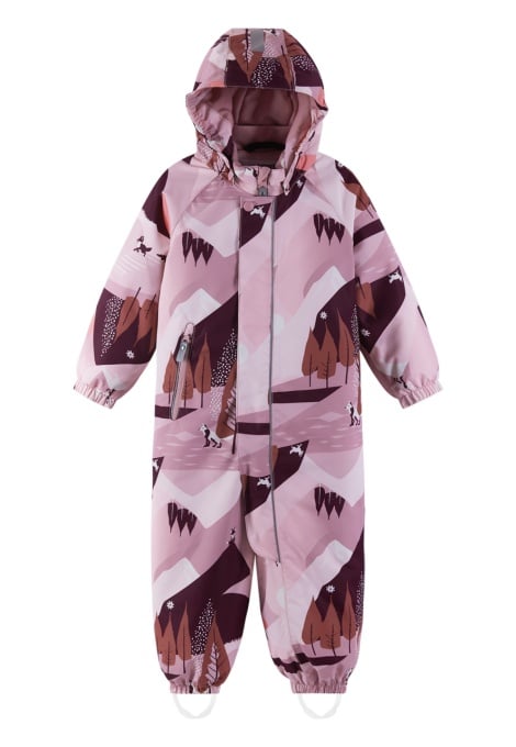 Salopetă de iarnă ReimaTec - Puhuri Grey Pink