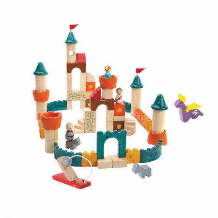 Set de construcție - Castelul medieval, Plan Toys