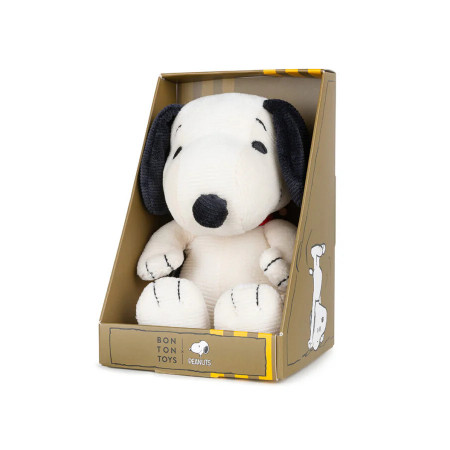 Snoopy Corduroy Cream - Peanuts, 17 cm, Bon Ton Toys
