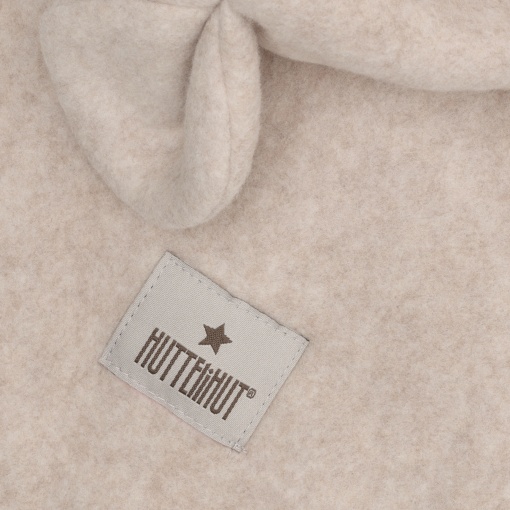 Cagulă din bumbac rib Huttelihut, Teddy Camel Melange
