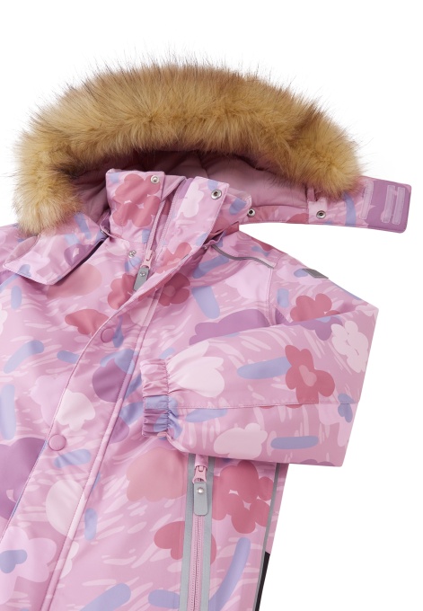 Combinezon de iarnă Reima - Kipina Grey Pink