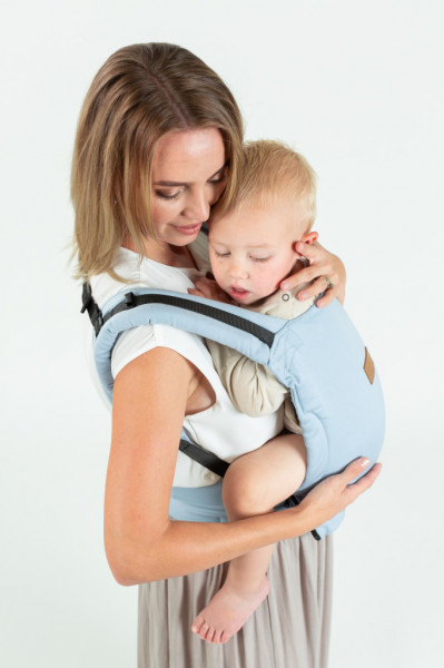 Marsupiu Ergonomic Isara Quick Full Buckle, Azzurro