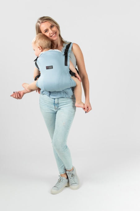 Marsupiu Ergonomic Isara The One, Azzurro