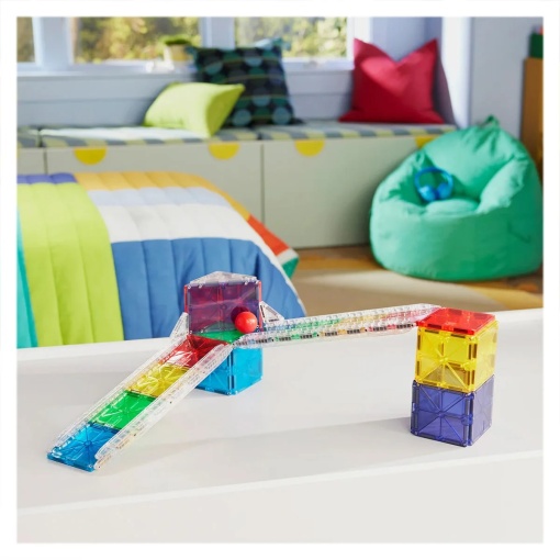 MAGNA-TILES Rail Racer, extensie șine, 8 piese
