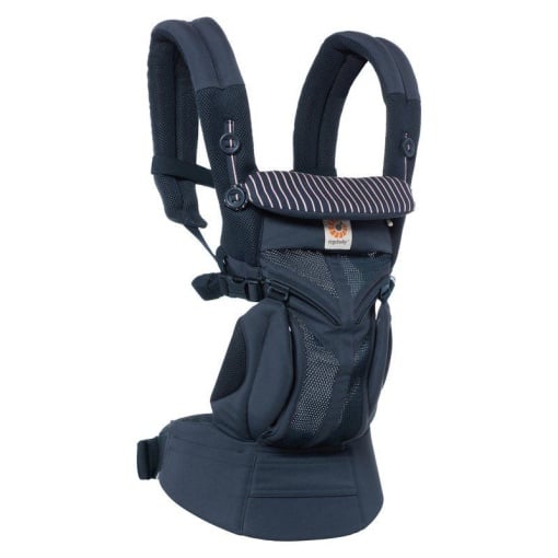 Marsupiu ergonomic, Ergobaby Omni 360 Cool Air Mesh, Pink Stripes