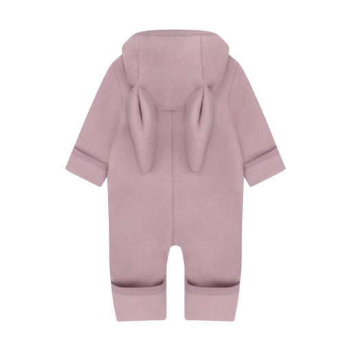 Overall cu urechi Bunny lână merinos fleece Huttelihut - Woodrose - Img 2