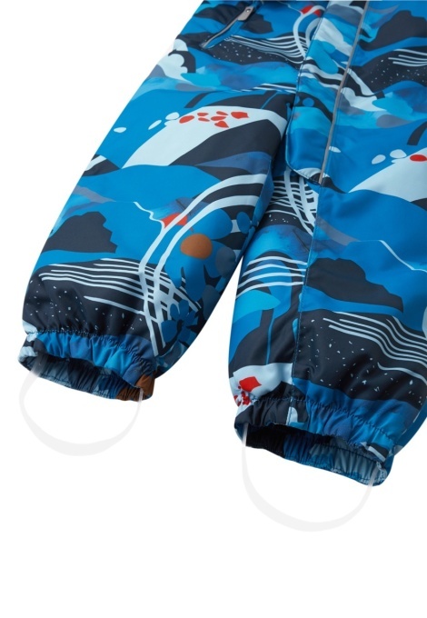 Salopetă de iarnă ReimaTec - Puhuri Bright Blue - detaliu