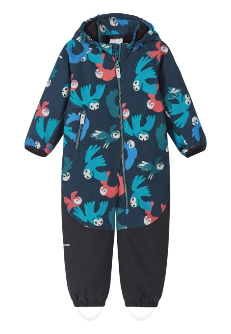 Salopetă impermeabila softshell Reima Mjosa, Navy - Img 2