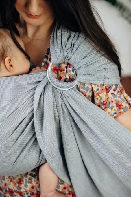 Sling cu inele Lennylamb - Iceberg