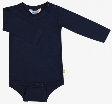 Body din bambus cu mâneca lungă Joha - Basic Navy