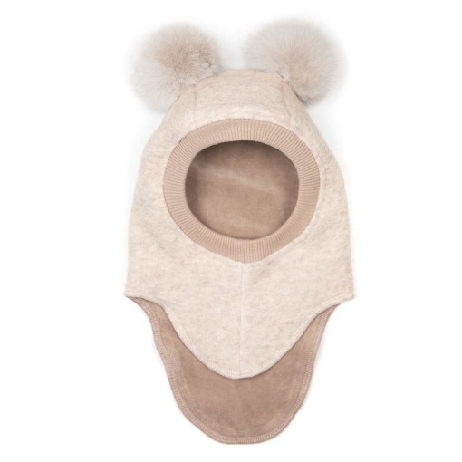 Cagulă lână merinos fiartă Huttelihut - Big Bear Sand Melange