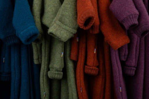 Cardigan lână merinos fleece, Joha - Dark Turquoise - Img 2