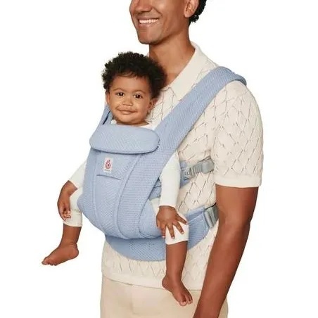 Ergobaby Omni Deluxe Mesh Serene Blue, Marsupiu ergonomic
