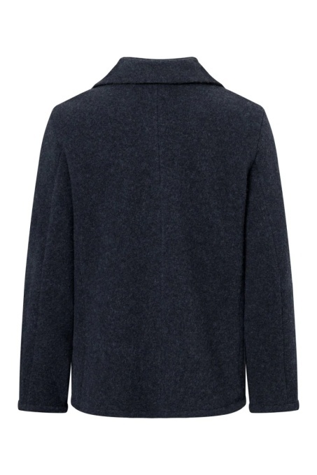 Jachetă barbati lână virgină Shetland Stapf - Holger Midnight Blue