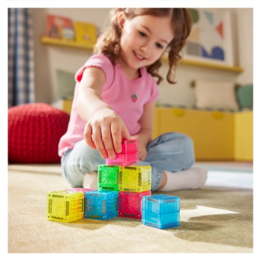 MAGNA-TILES Cubes, primul meu set magnetic - Img 2