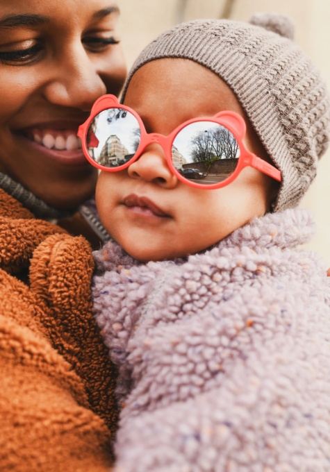 Ochelari de soare Ki ET LA (0-4 ani) - Ourson Elysee Red