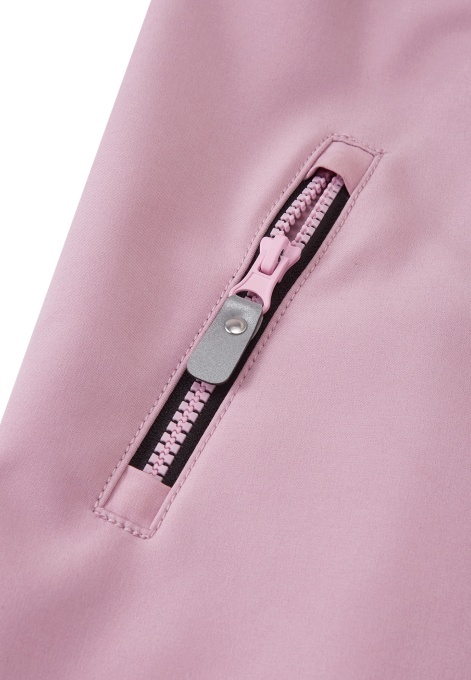 Salopetă impermeabila softshell Reima Mjosa, Grey Pink - Img 6