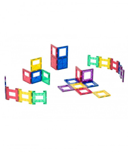 Set Playmags - 24 Piese Magnetice De Construcție