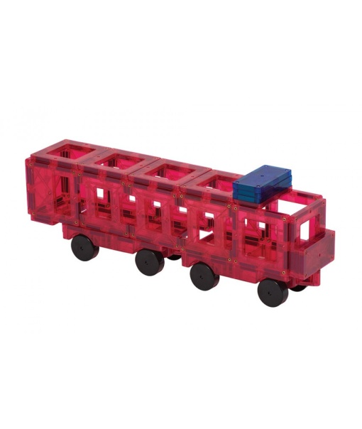 Set Playmags Tren - 20 De Piese Magnetice