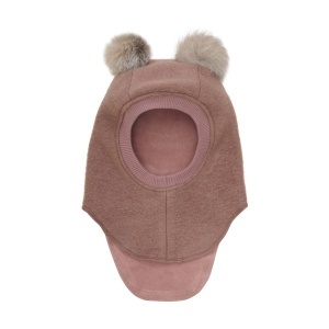 Cagulă dublată lână merinos fiartă Huttelihut - Burlwood