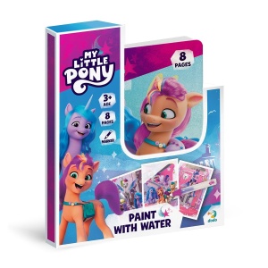 Carte de colorat cu apa, My Little Pony