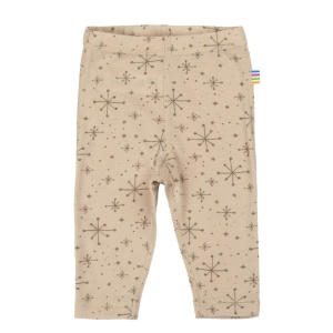 Colanți lână merinos Joha - Snowflake Beige