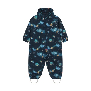 Combinezon impermeabil Color Kids - Total Eclipse