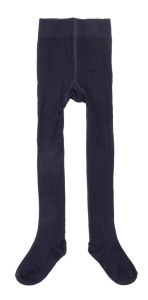 Dres lână merinos Joha - Basic Rib Navy