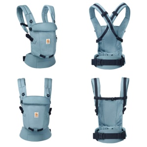 Ergobaby Adapt Soft Touch Cotton,  Slate Blue
