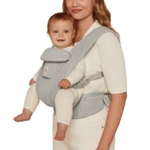 Ergobaby Omni Deluxe Mesh Pearl Grey, Marsupiu ergonomic