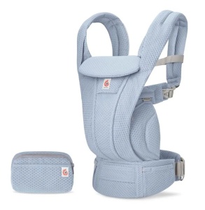 Ergobaby Omni Deluxe Mesh Serene Blue, Marsupiu ergonomic
