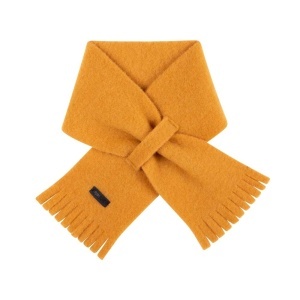 Fular din lână merinos fleece Pure Pure - Honey